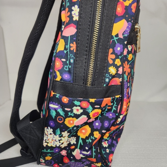 Lularoe Colorful Gold Trim Everyday Backpack - Picture 4 of 7